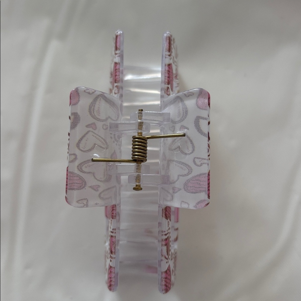 Heart Pattern Hair Clip - Picture 5 of 5